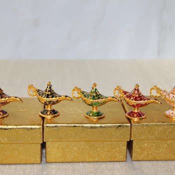 Mineli Metal Alaaddin Lambası Model 8