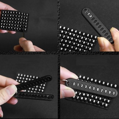 Mini Anahtarlık Çok Amaçlı Numaratör