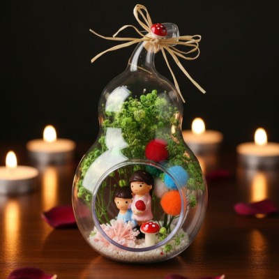 Mini Armut Teraryum - Özel Gün Hediyesi 