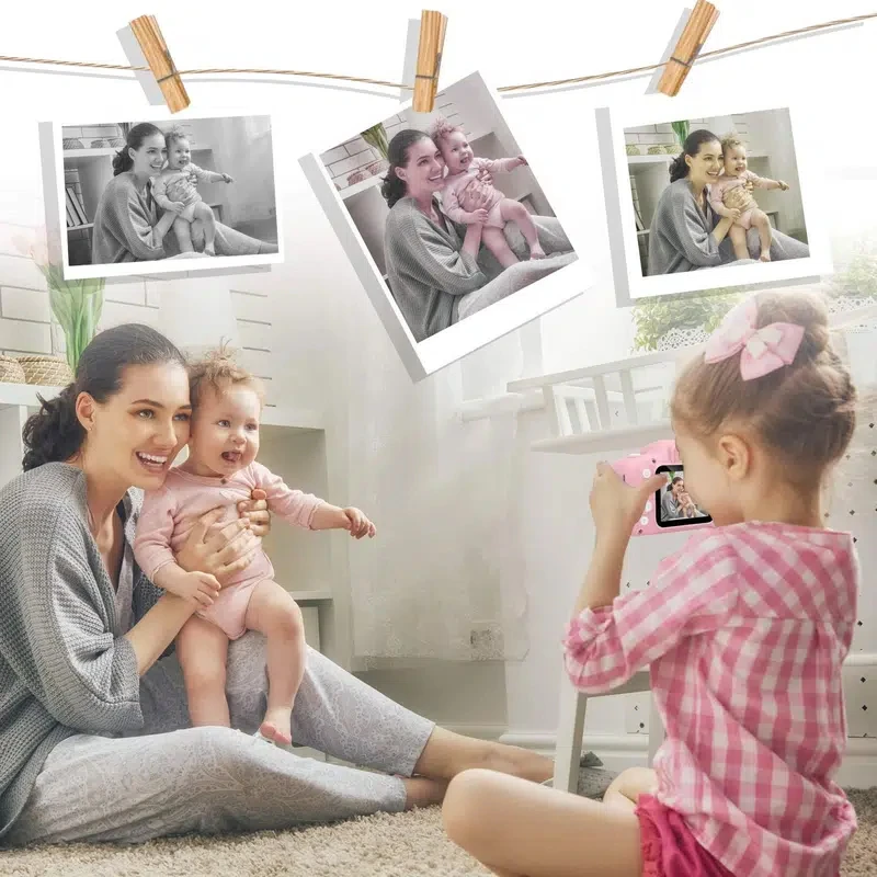 Mini Kamera Fotoğraf Makinesi Pembe Mini Kamera Fotoğraf Makinesi Pembe