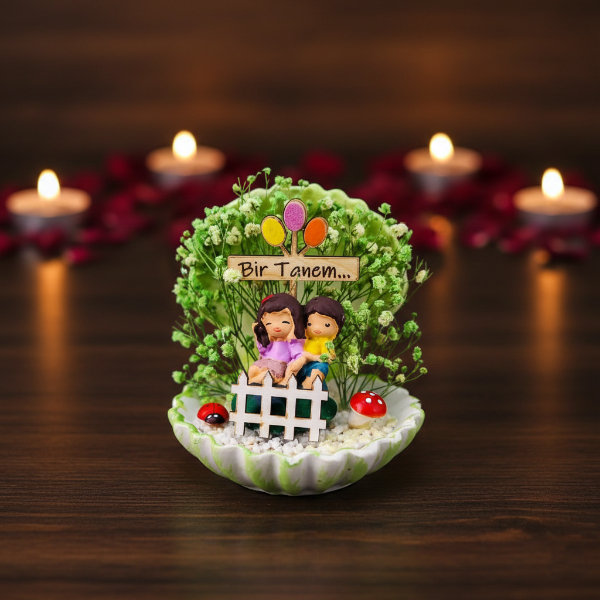 Mini Midye Teraryum - Özel Gün Hediyesi 