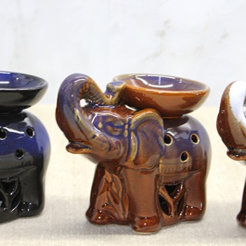 Mini Seramik Filli Buhurdanlık 