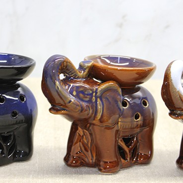 Mini Seramik Filli Buhurdanlık 