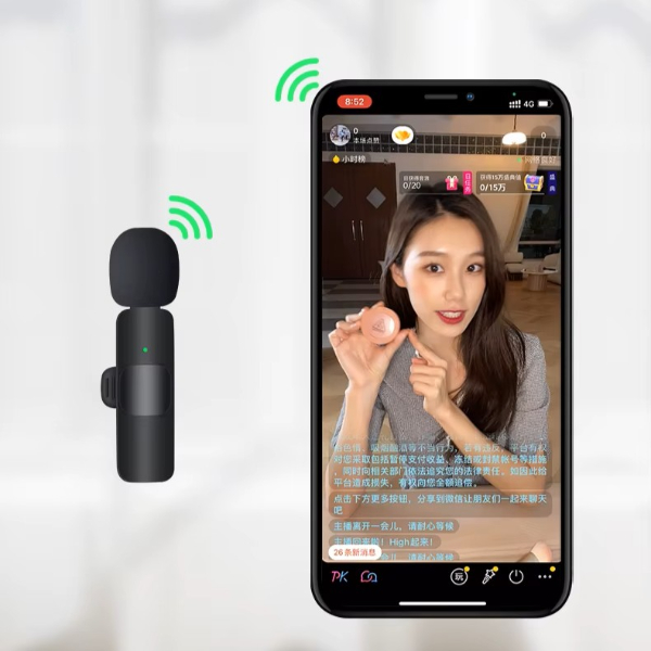 Mini Yaka Mikrofonu Type-C Uyumlu 