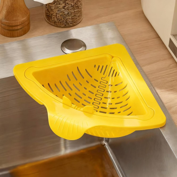 Mutfak ve Banyo Üçgen Lavabo Süzgeci Mutfak ve Banyo Üçgen Lavabo Süzgeci