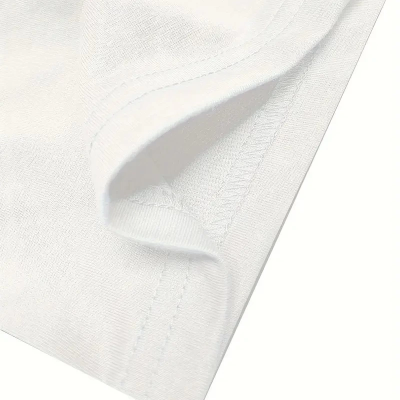 No Risk No Story Baskılı Oversize Bisiklet Yaka T-shirt - Beyaz -