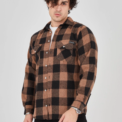 Oduncu Gömlek - Kahverengi