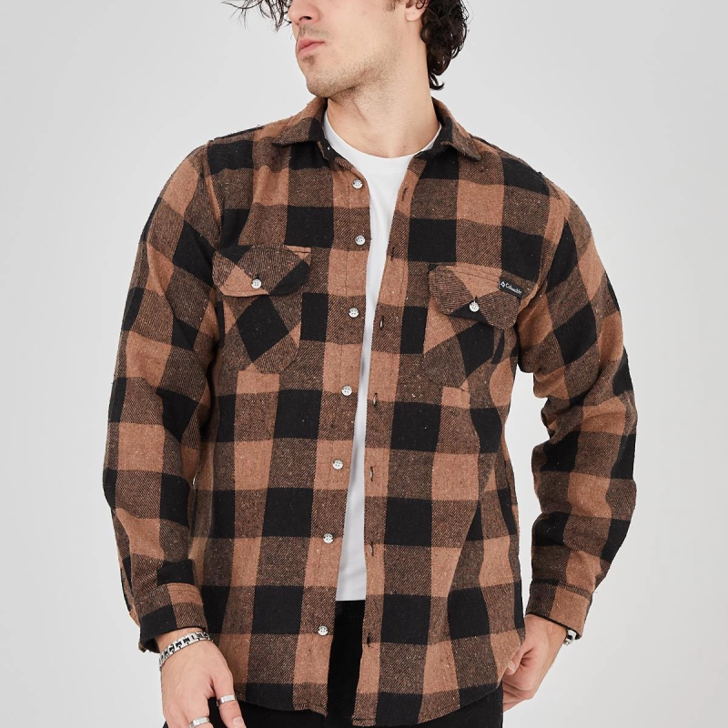 Oduncu Gömlek - Kahverengi