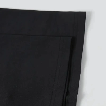 Ördek Baskılı ve Yuvarlak Yakalı   Günlük Büyük Boy Siyah Tişört. - Siyah -