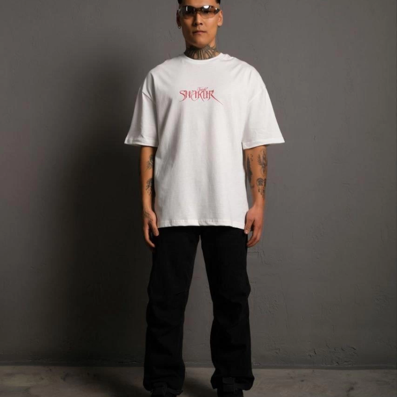 Orijinal :   Oversize Tişört –  Bisiklet Yaka, Ön  Arka Baskılı, Streetwear Tarzı -