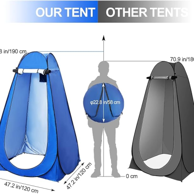 Otomatik Kamp Giyinme Çadırı