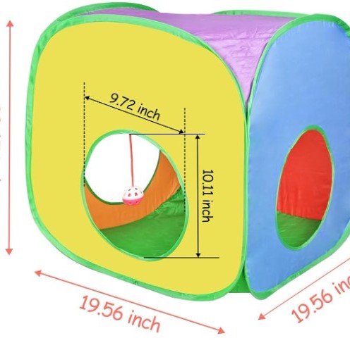 Oyuncak Toplu Kedi Oyun Tüneli