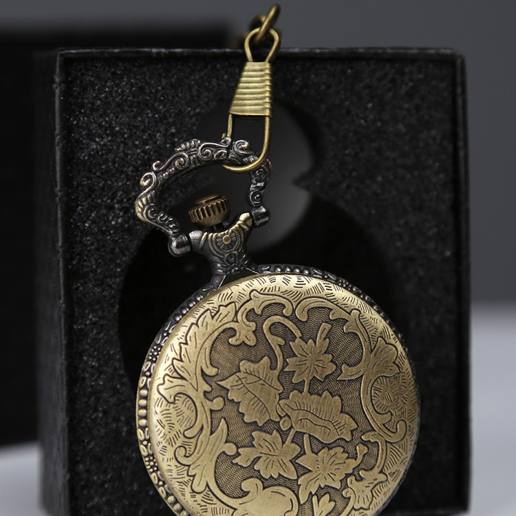 Özel Kutulu Dad (Baba) Tasarımlı Antik Köstekli Saat 