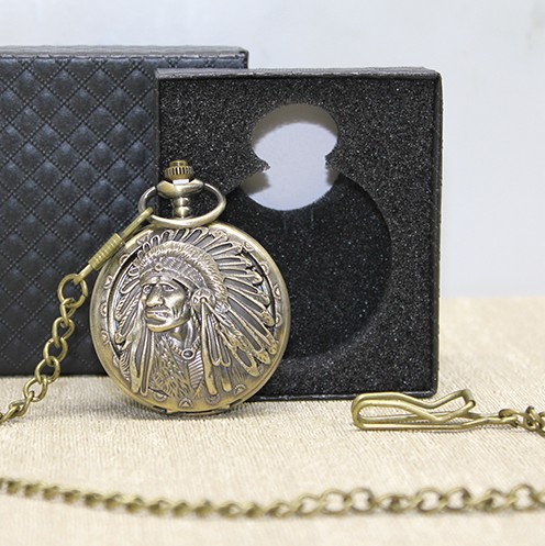 Özel Kutulu Kızılderili Köstekli Saat