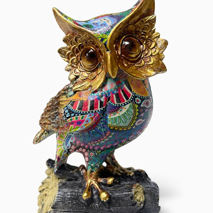 Özel Tasarım Polyester Baykuş Model 2 