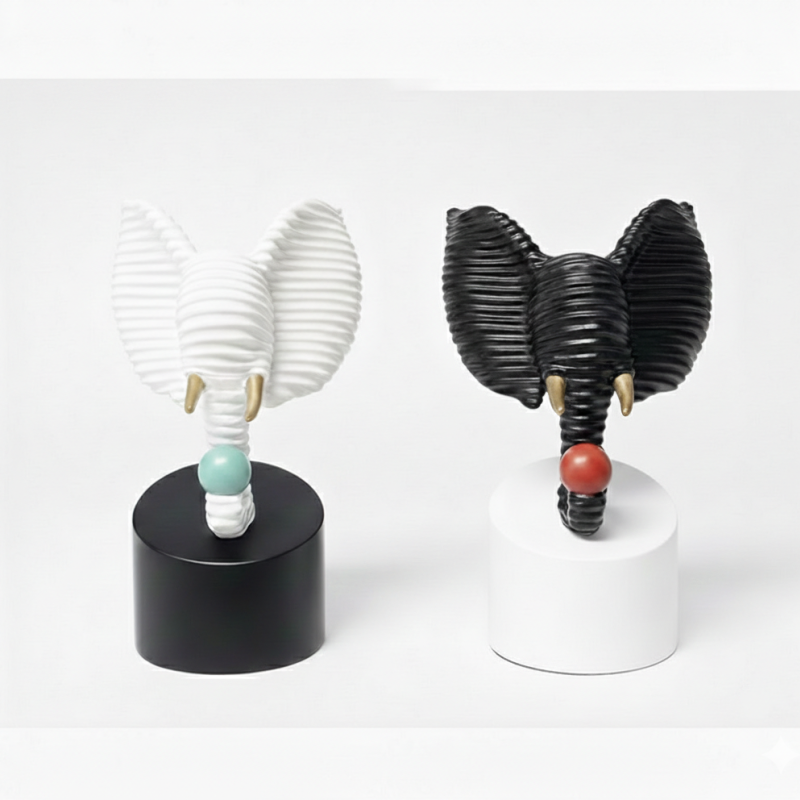 Özel Tasarım Polyester Fil Büstü 