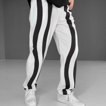 Paraşüt Kumaş Eşofman - Beyaz -