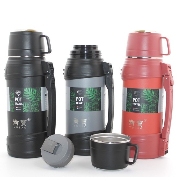 Paslanmaz Çelik Çift Katmanlı Termos 1.6 Lt 