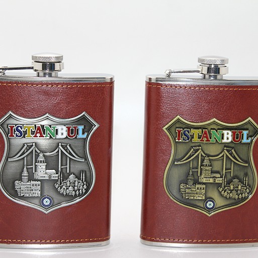 Paslanmaz Çelik İstanbul Yöresel Matara Model 2 