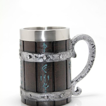 Paslanmaz Çelik Tasarım Kupa Bardak (XL Boyut)