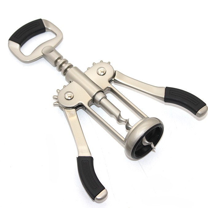 Paslanmaz Çelik Tirbuşon Şarap Açacağı Model 5