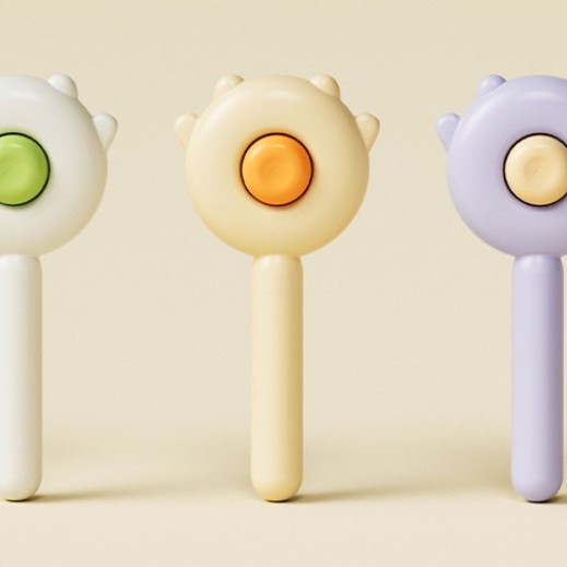 Pati Tasarımlı Otomatik Temizlenen Evcil Hayvan Tarağı