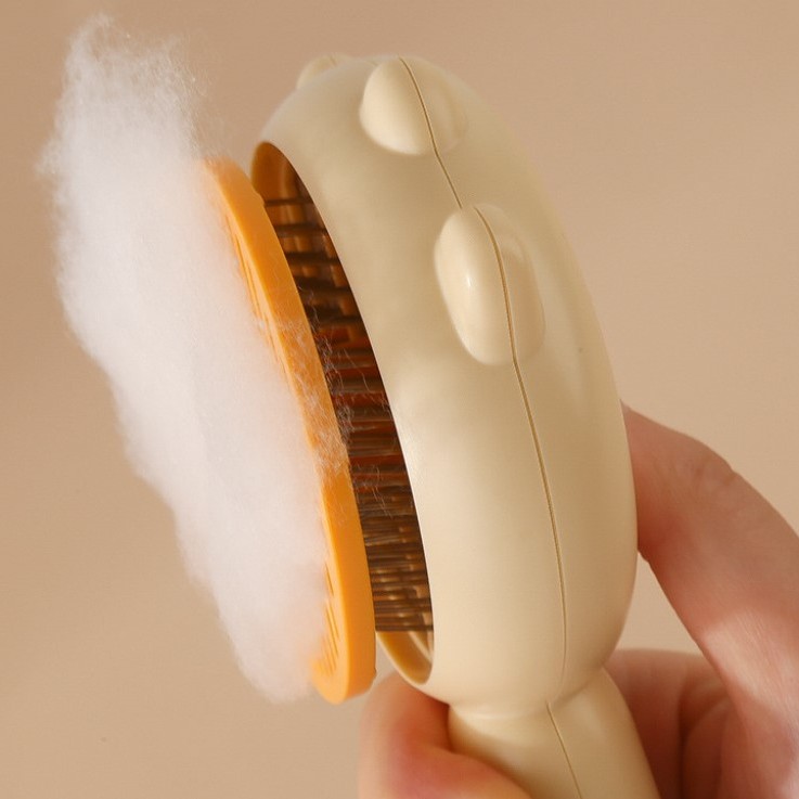 Pati Tasarımlı Otomatik Temizlenen Evcil Hayvan Tarağı