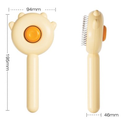 Pati Tasarımlı Otomatik Temizlenen Evcil Hayvan Tarağı