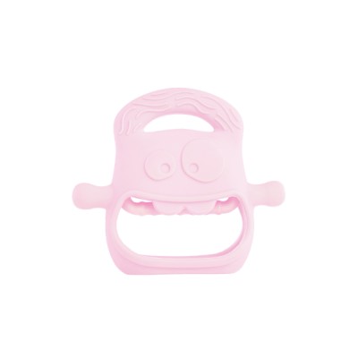 Pembe Bebek Silikon Diş Kaşıyıcı  