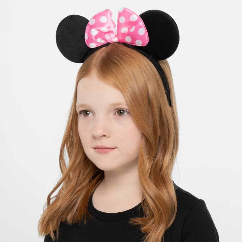 Pembe Fiyonklu Minnie Mouse Tacı 