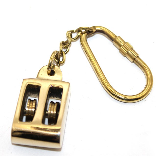 Pirinç Anahtarlık Model 1 