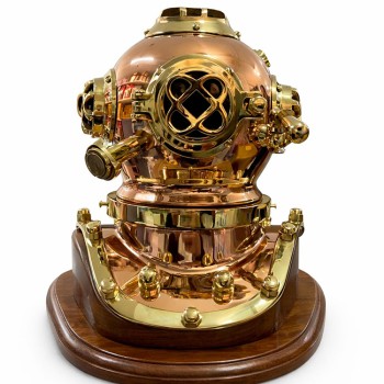 Pirinç Dalgıç Başlığı 35x35 cm 