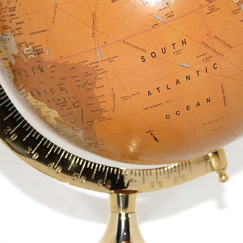 Pirinç Dünya Küre 47 Cm 