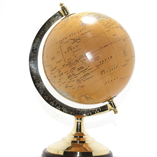 Pirinç Dünya Küre 