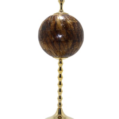 Pirinç Dünya Küre Kemikli 