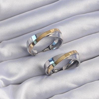 Pirinç Gold Gümüş Renkli Halka Küpe