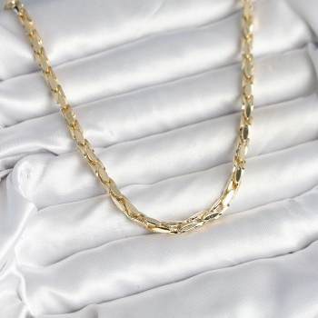 Pirinç Gold Renk 60 cm Zincir Kadın Kolye