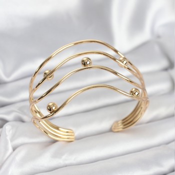 Pirinç Gold Renk Kadın Bileklik