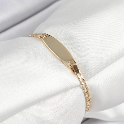 Pirinç Oval Model Gold Renk Xuping Bebek Künyesi