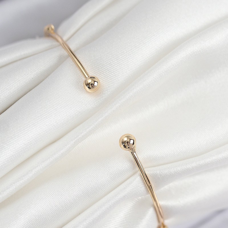 Pirinç Zirkon Taşlı Kelebek Model Gold Renk Kadın Bileklik