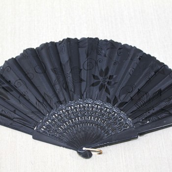 Plastik Siyah Yelpaze 