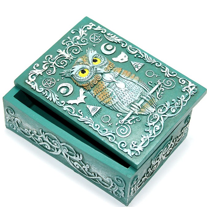 Polyester Baykuş Tasarımı Kutu 