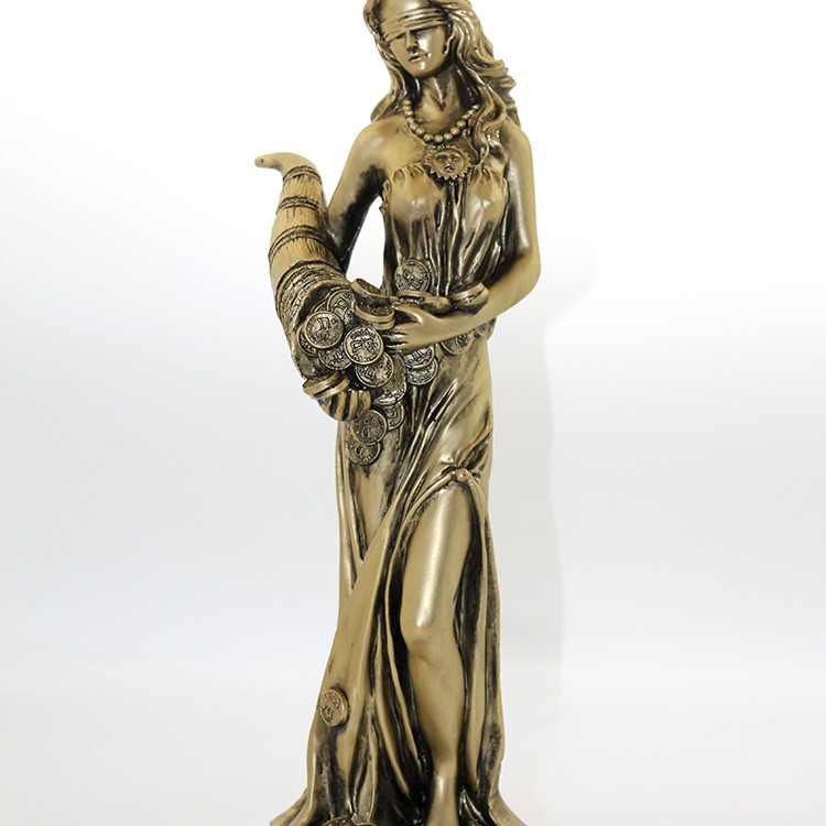 Polyester Bereket Tanrıçası Fortuna Figürü Model 1 