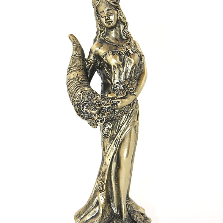 Polyester Bereket Tanrıçası Fortuna Figürü Model 3 