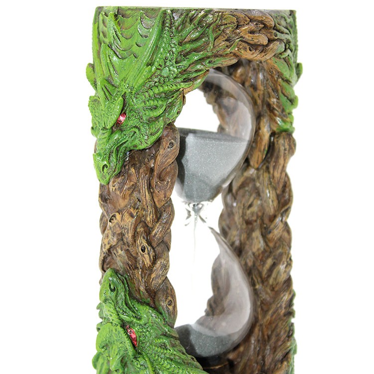 Polyester Dragon Tasarımlı Kum Saati Model 2