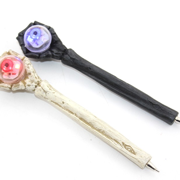 Polyester El Tasarımı Işıklı Tükenmez Kalem 