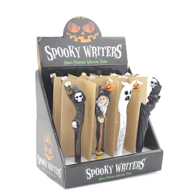 Polyester Tükenmez Kalem Cadılar Bayramı Temalı