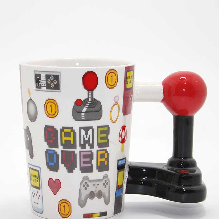 Porselen Game Over Kupa Bardak Model 4 