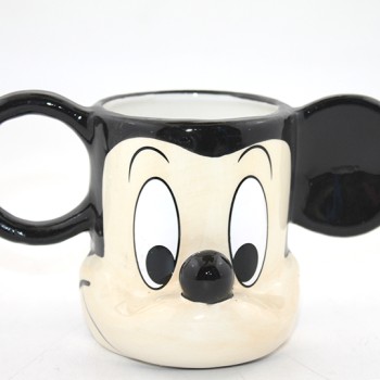 Porselen Mickey Mouse Kupa Bardak 