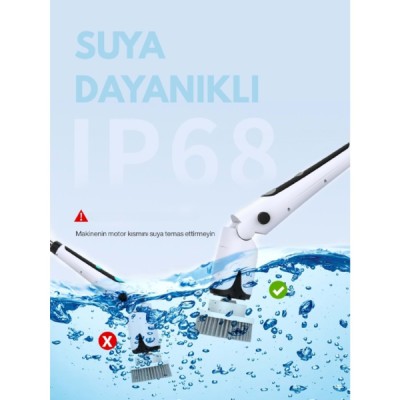 Portatif Şarjlı Temizleme Fırçası 